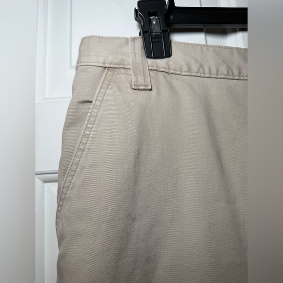 Carhartt Men’s Tan Relaxed Fit Pants 42X30 5 Pocket Belt Loops Chino Well Made - Picture 3 of 16